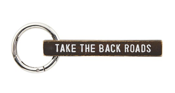 Back Roads Keychain